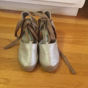Silver Sophie Wedge